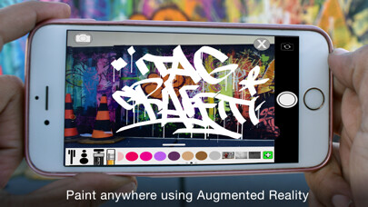 Emulate iPhone app iTag Graffiti using MyAndroid