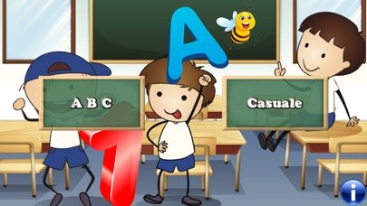 Emulate iPhone app Italian Alphabet for Toddlers using MyAndroid