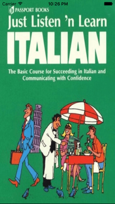 Emulate iPhone app Italian Communicate Daily using MyAndroid