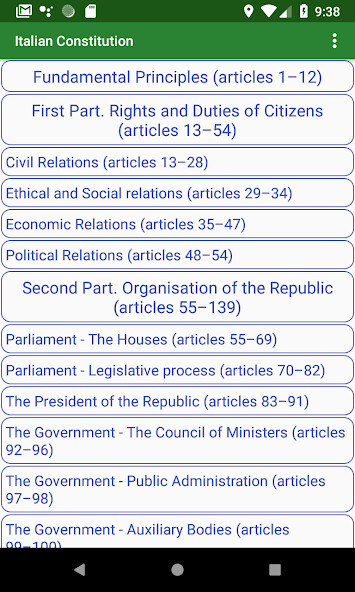 Run android online APK Italian Constitution from MyAndroid or emulate Italian Constitution using MyAndroid Run android online APK Italian Constitution from MyAndroid or emulate Italian Constitution using MyAndroid