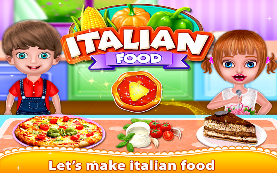 Run android online APK Italian Food Chef Cook Pizza from MyAndroid or emulate Italian Food Chef Cook Pizza using MyAndroid
