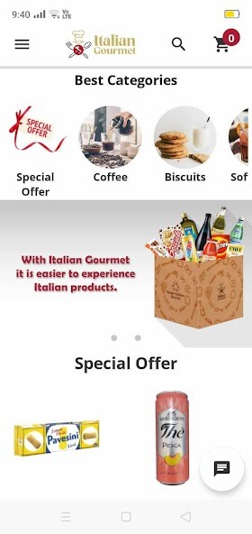 Run android online APK Italian Gourmet UK from MyAndroid or emulate Italian Gourmet UK using MyAndroid