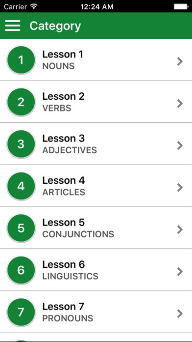 Emulate iPhone app Italian Grammar - Improve your skill using MyAndroid Emulate iPhone app Italian Grammar - Improve your skill using MyAndroid