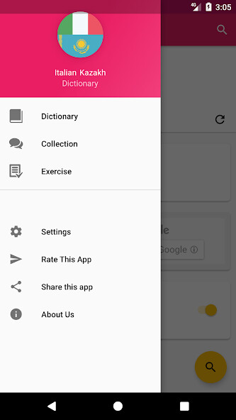 Run android online APK Italian-Kazakh Dictionary from MyAndroid or emulate Italian-Kazakh Dictionary using MyAndroid