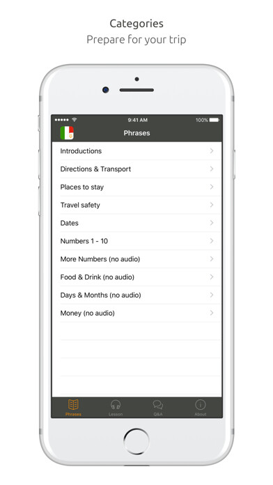 Emulate iPhone app Italian Language Guide & Audio - World Nomads using MyAndroid Emulate iPhone app Italian Language Guide & Audio - World Nomads using MyAndroid