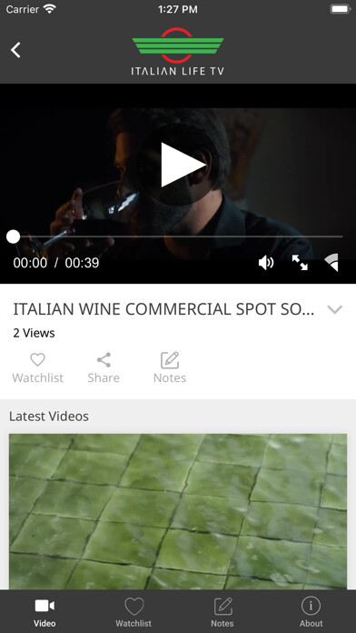 Emulate iPhone app Italian Life TV using MyAndroid Emulate iPhone app Italian Life TV using MyAndroid