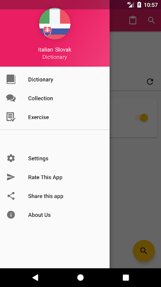 Run android online APK Italian-Slovak Dictionary from MyAndroid or emulate Italian-Slovak Dictionary using MyAndroid