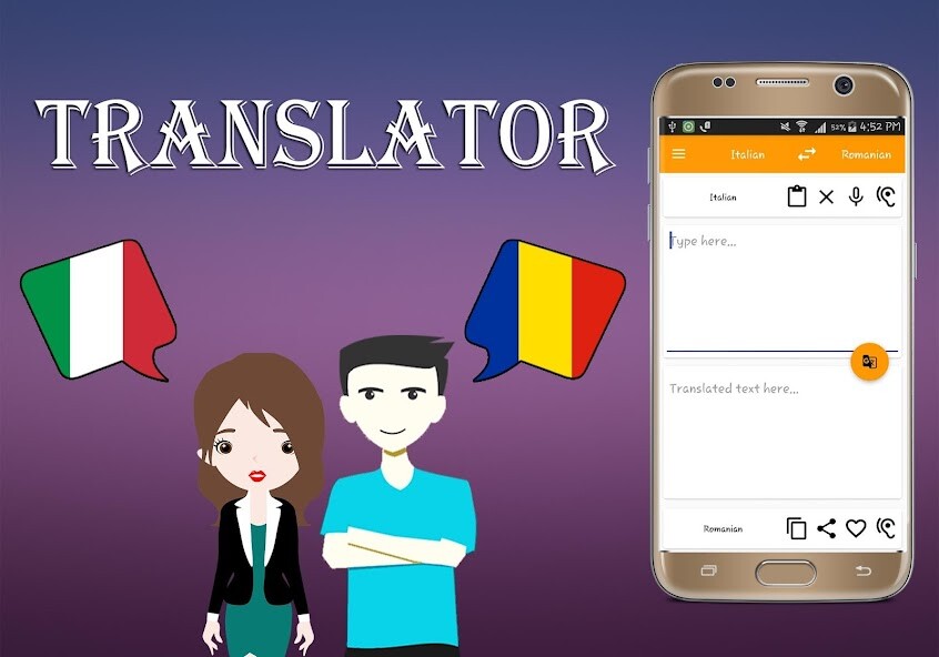 Run android online APK Italian To Romanian Translator from MyAndroid or emulate Italian To Romanian Translator using MyAndroid