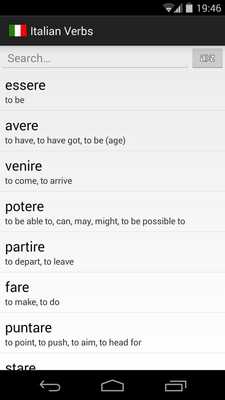 Emulate Android APK Italian Verbs Lite Emulate Android APK Italian Verbs Lite