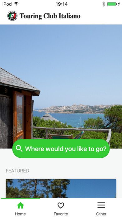 Emulate iPhone app Italy - Campsites and Villages using MyAndroid