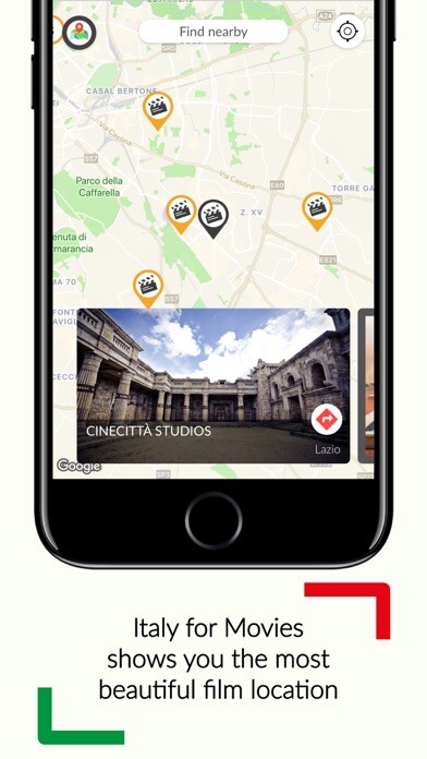 Emulate iPhone app Italy for Movies using MyAndroid