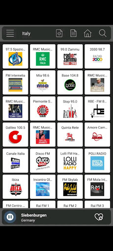 Emulate Android APK Italy Radio Emulate Android APK Italy Radio