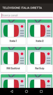 Emulate Android APK ITALY TELEVISION LIVE Emulate Android APK ITALY TELEVISION LIVE