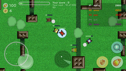 Emulate iPhone app iTanky.IO - Best Online Multiplayer Battle War Game for Slither.IO using MyAndroid