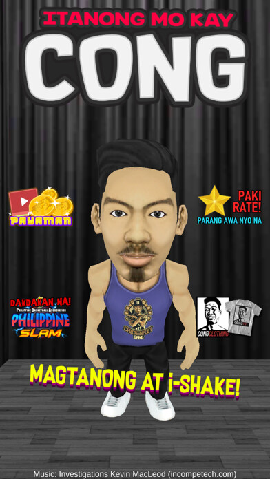 Emulate iPhone app Itanong Mo Kay Cong using MyAndroid