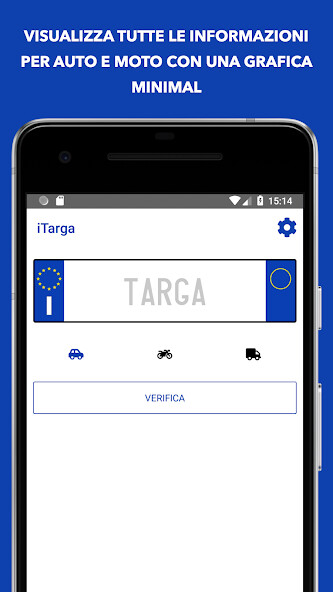 Run android online APK iTarga - Verify Italian license plate from MyAndroid or emulate iTarga - Verify Italian license plate using MyAndroid