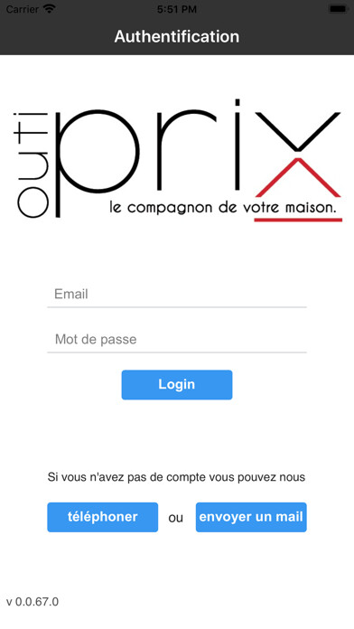 Emulate iPhone app iTCIDirectOrder OUTIPRIX using MyAndroid Emulate iPhone app iTCIDirectOrder OUTIPRIX using MyAndroid