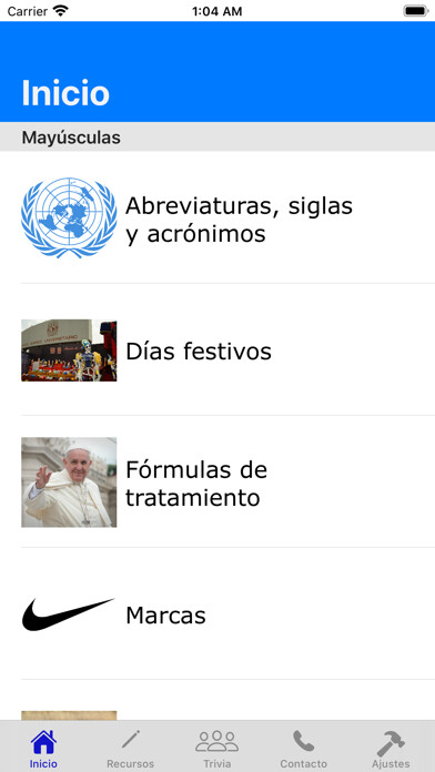 Emulate iPhone app ITC_MTY: ¿Con o sin mayúscula? using MyAndroid Emulate iPhone app ITC_MTY: ¿Con o sin mayúscula? using MyAndroid