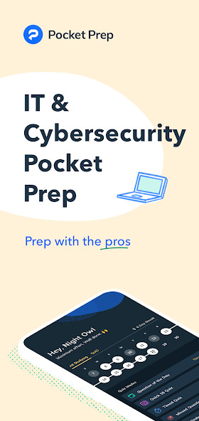 Run android online APK IT  Cybersecurity Pocket Prep from MyAndroid or emulate IT  Cybersecurity Pocket Prep using MyAndroid