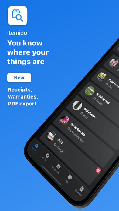 Emulate iPhone app Itemido: Manage Home Inventory using MyAndroid Emulate iPhone app Itemido: Manage Home Inventory using MyAndroid
