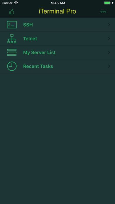 Emulate iPhone app iTerminal - SSH Telnet Client using MyAndroid Emulate iPhone app iTerminal - SSH Telnet Client using MyAndroid
