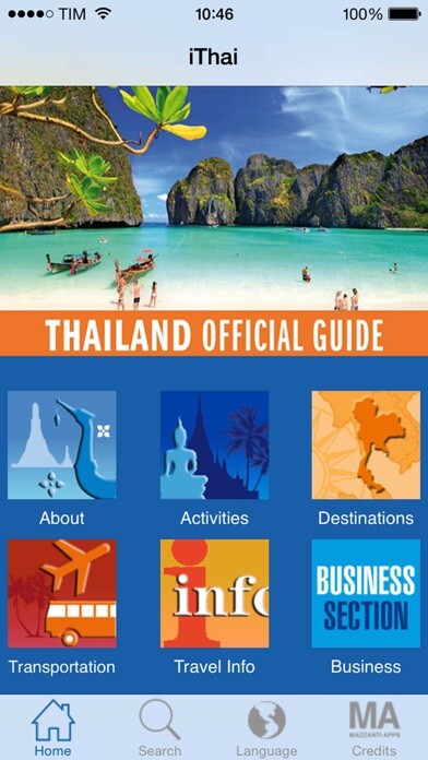 Emulate iPhone app iThai - Thailand Official Guide using MyAndroid Emulate iPhone app iThai - Thailand Official Guide using MyAndroid