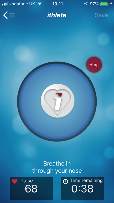 Emulate iPhone app ithlete Train.Recover.Perform using MyAndroid