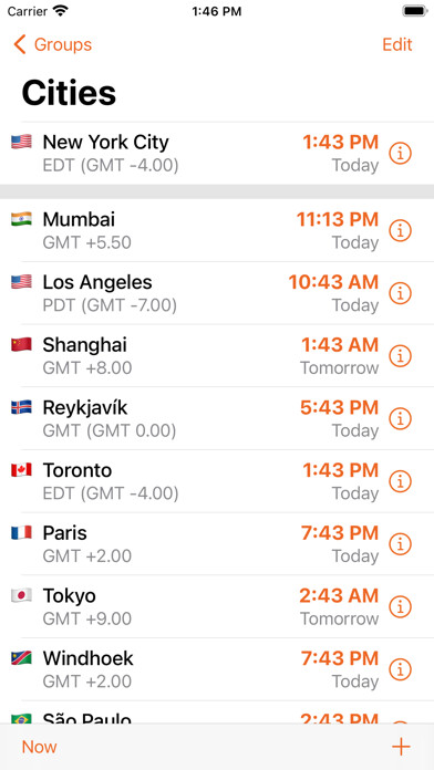 Emulate iPhone app iTimeZone using MyAndroid Emulate iPhone app iTimeZone using MyAndroid