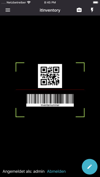 Emulate iPhone app itInventory - i-doit Scanner using MyAndroid Emulate iPhone app itInventory - i-doit Scanner using MyAndroid