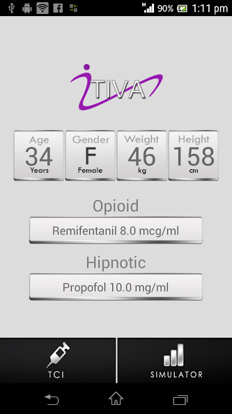 Run android online APK iTIVA pro Anesthesia from MyAndroid or emulate iTIVA pro Anesthesia using MyAndroid