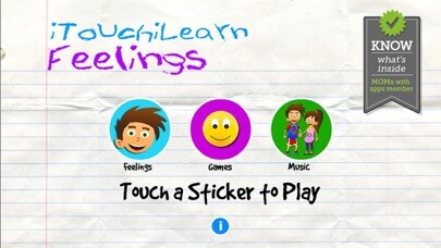 Emulate iPhone app iTouchiLearn Feelings for Preschool Kids Free using MyAndroid