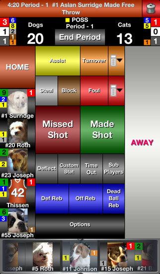 Emulate iPhone app iTouchStats Basketball using MyAndroid Emulate iPhone app iTouchStats Basketball using MyAndroid