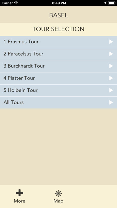 Emulate iPhone app iTour Basel using MyAndroid Emulate iPhone app iTour Basel using MyAndroid