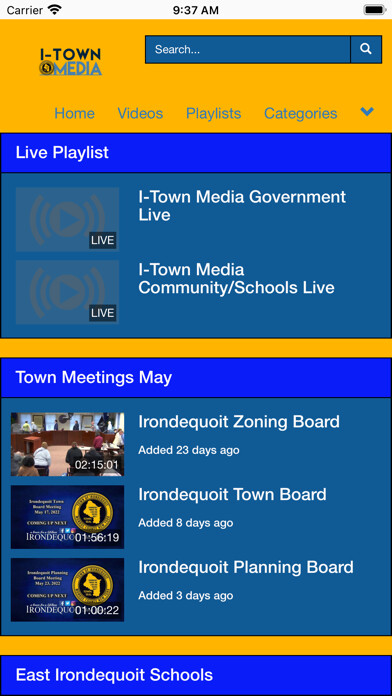 Emulate iPhone app I-Town Media - Irondequoit, NY using MyAndroid Emulate iPhone app I-Town Media - Irondequoit, NY using MyAndroid