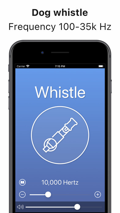 Emulate iPhone app iTrainer Dog Whistle & Clicker using MyAndroid Emulate iPhone app iTrainer Dog Whistle & Clicker using MyAndroid