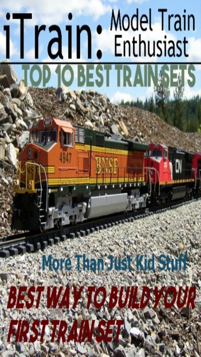 Emulate iPhone app iTrain: Model Train Magazine using MyAndroid