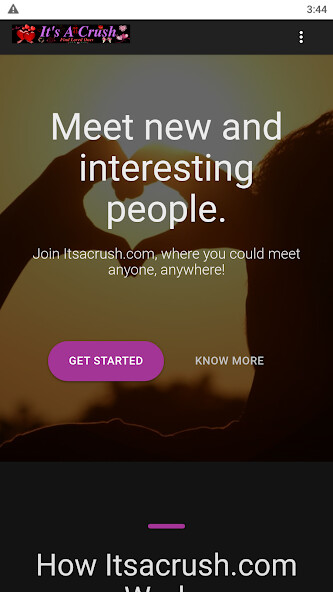 Run android online APK ItsACrush from MyAndroid or emulate ItsACrush using MyAndroid Run android online APK ItsACrush from MyAndroid or emulate ItsACrush using MyAndroid