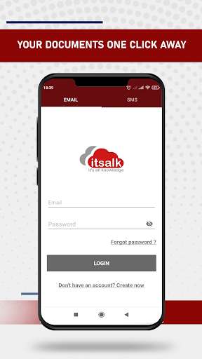 Run android online APK itsalk from MyAndroid or emulate itsalk using MyAndroid