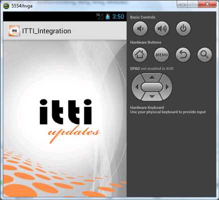 Emulate Android APK ITTI Updates Emulate Android APK ITTI Updates