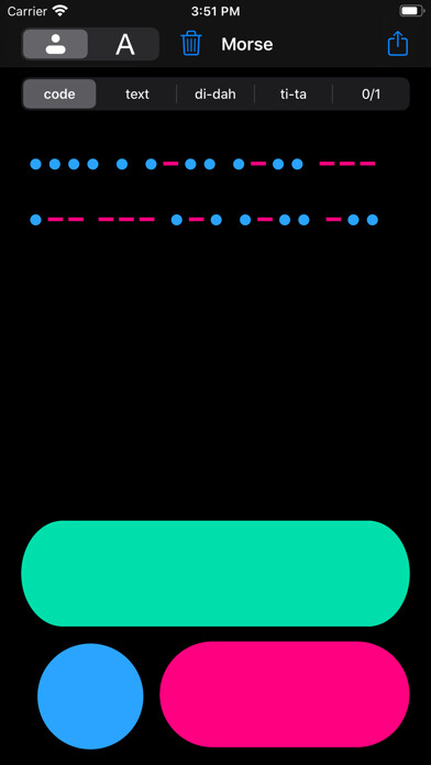 Emulate iPhone app ITU Morse Codes using MyAndroid Emulate iPhone app ITU Morse Codes using MyAndroid