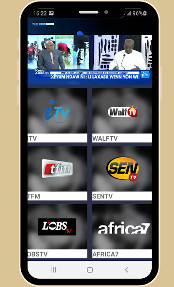 Run android online APK Itv Senegal en direct from MyAndroid or emulate Itv Senegal en direct using MyAndroid Run android online APK Itv Senegal en direct from MyAndroid or emulate Itv Senegal en direct using MyAndroid