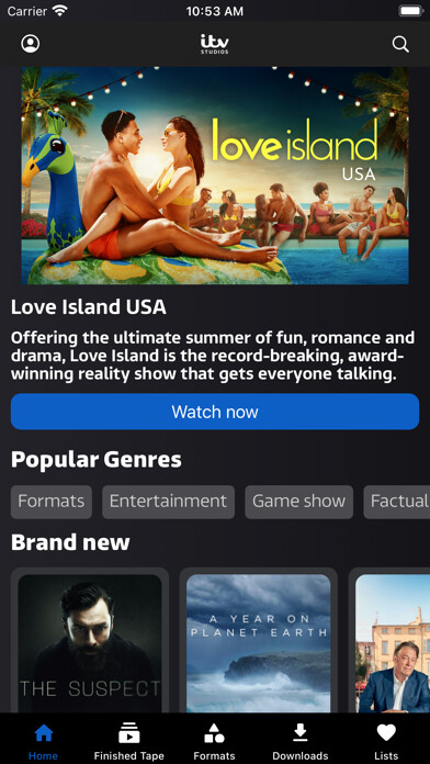 Emulate iPhone app ITV Studios: Watch Anywhere using MyAndroid Emulate iPhone app ITV Studios: Watch Anywhere using MyAndroid
