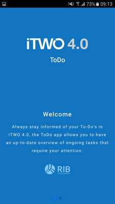 Emulate Android APK iTWO 4.0 ToDo Emulate Android APK iTWO 4.0 ToDo