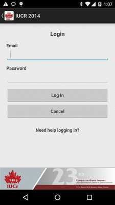 Emulate Android APK IUCr 2014