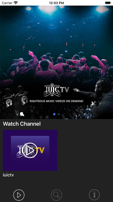 Emulate iPhone app IUIC TV using MyAndroid