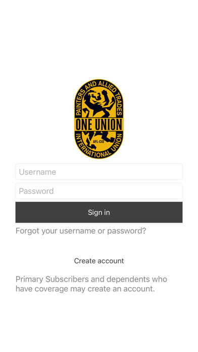 Emulate iPhone app IUPAT Western Benefits using MyAndroid