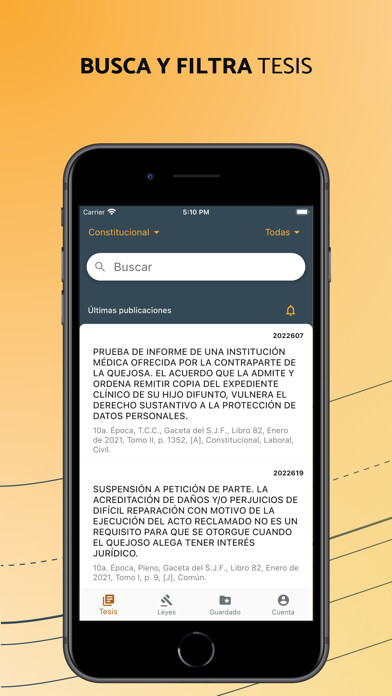 Emulate iPhone app IUS - Tesis y leyes de México using MyAndroid Emulate iPhone app IUS - Tesis y leyes de México using MyAndroid