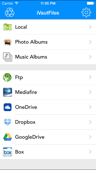 Emulate iPhone app iVaultFiles - Secure ZIP Files using MyAndroid Emulate iPhone app iVaultFiles - Secure ZIP Files using MyAndroid