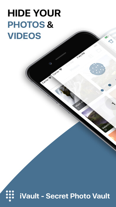 Emulate iPhone app iVault - Secret Photo Vault using MyAndroid