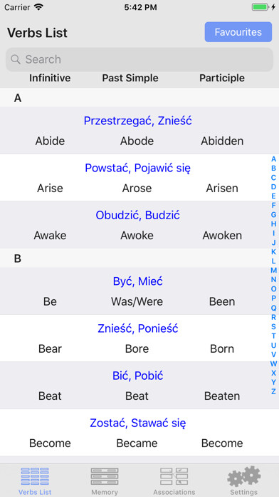 Emulate iPhone app iVerbs - Angielskie Czasowniki using MyAndroid Emulate iPhone app iVerbs - Angielskie Czasowniki using MyAndroid